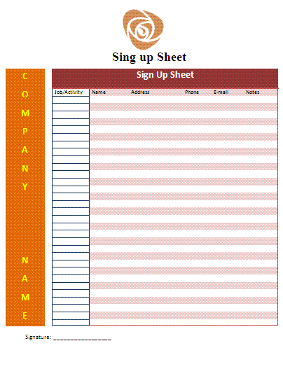 Time Sign Up Sheet Template from www.businesstemplatesz.org