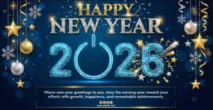 2026 New Year Flyer Template