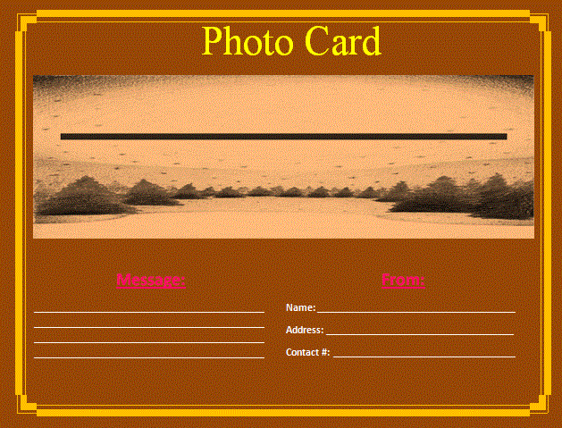 identification card template