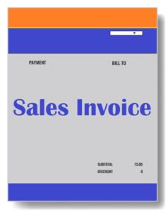 Salesinvoicetemplate