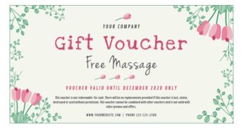 Business Voucher Template